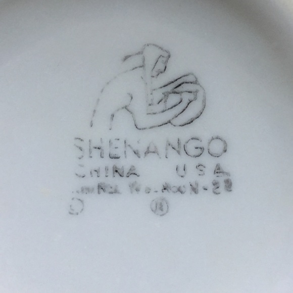 🫎 Vintage Shenango China Green Restaurant Ware  EVC Small Bowl 5' - Picture 3 of 16